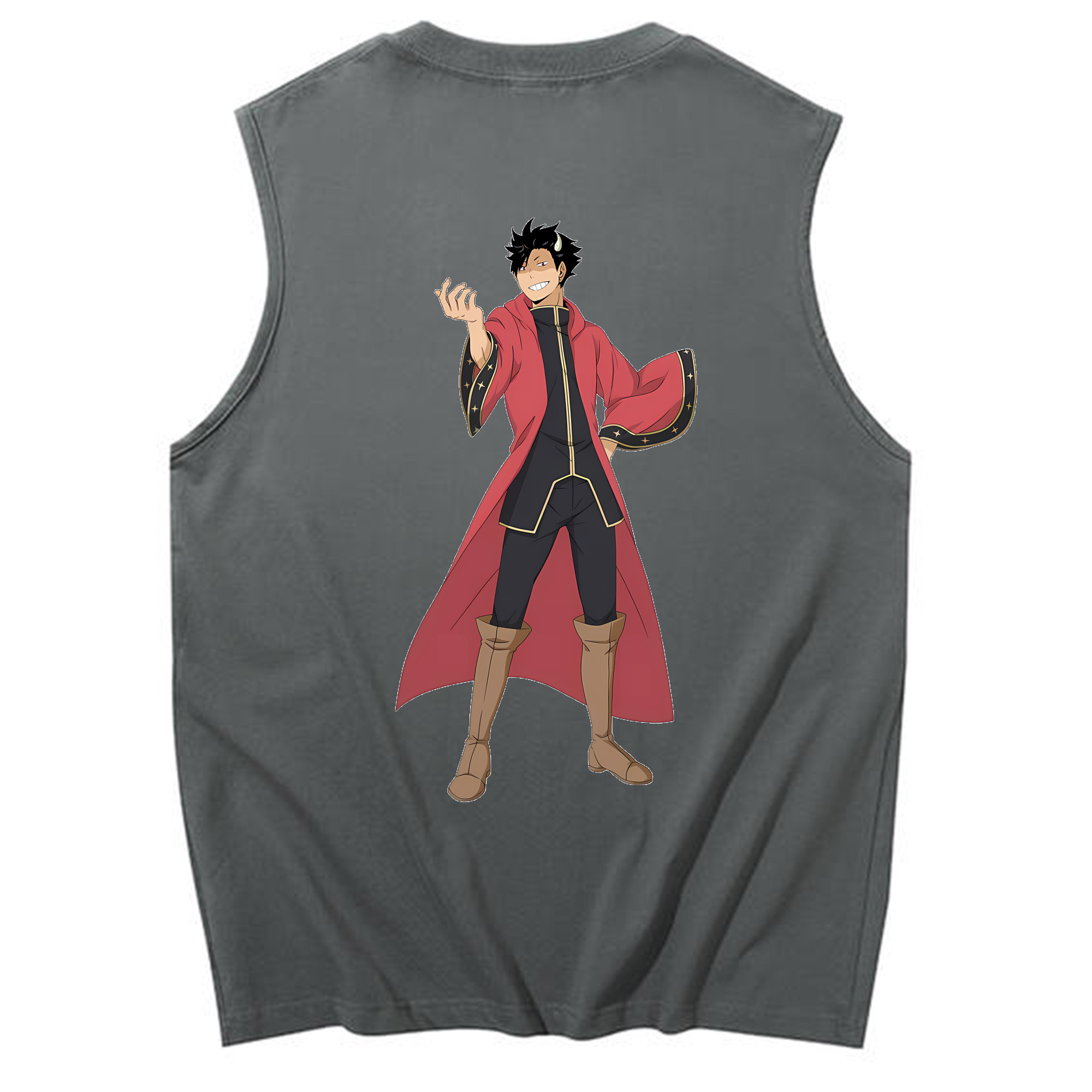 （画像用） ハイキュー!! Haikyu!! コットン100％タンクトップ（背面プリント）